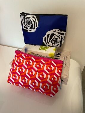 Jonathan Adler and  Lancôme Cosmetic Pouches